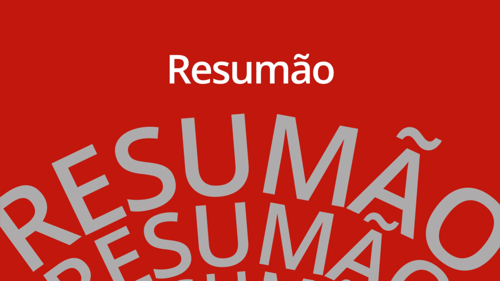 Resumão diário #1819: Quaest, 2º turno: Lula está à frente em todos os cenários; Caso Master: PF bloqueou R$ 5,7 bilhões e apreendeu R$ 97 mil em espécie em operação