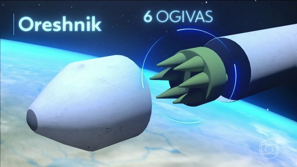 Rússia usa míssil hipersônico em novo ataque contra a Ucrânia