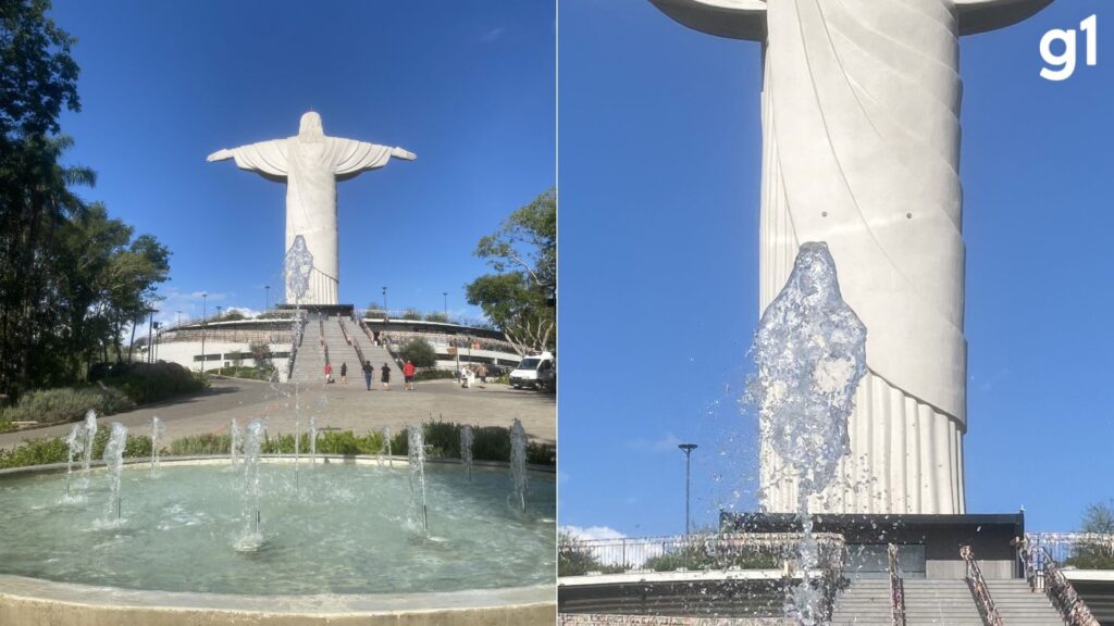 Detalhe em foto emociona família depois de visita no Cristo Protetor