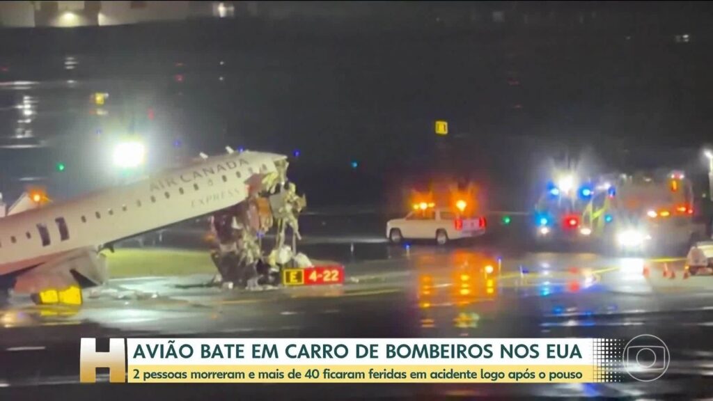 Pista do aeroporto de LaGuardia, em NY, reabre após colisão que matou dois pilotos