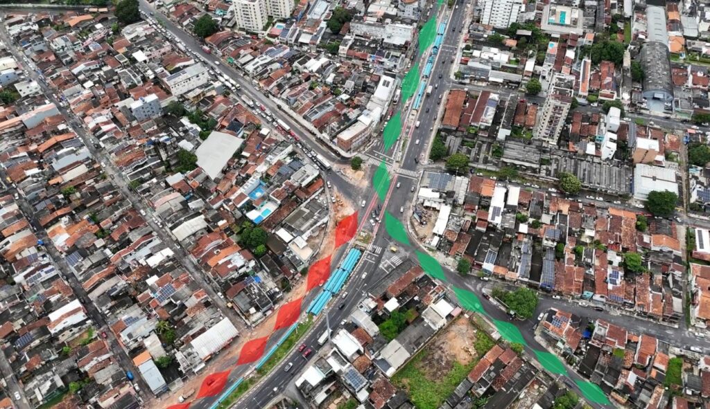 Trecho da avenida João Paulo II será interditado para obras de viaduto em Belém a partir de segunda, 9