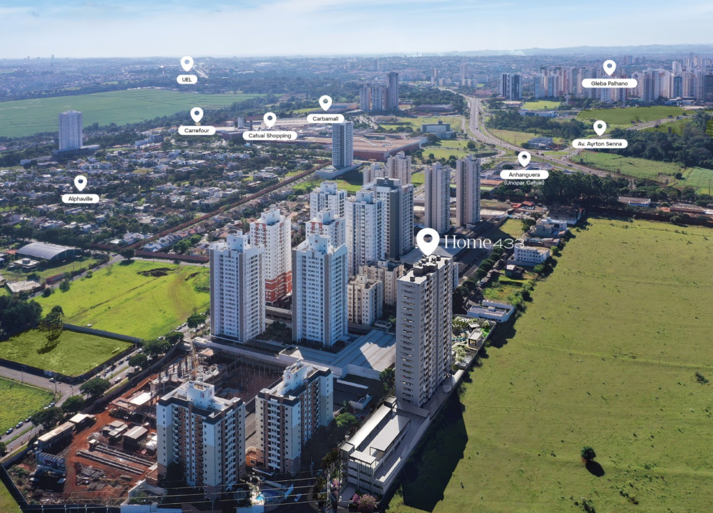 Home 433 tem aptos de 2 e 3 quartos com suíte à venda