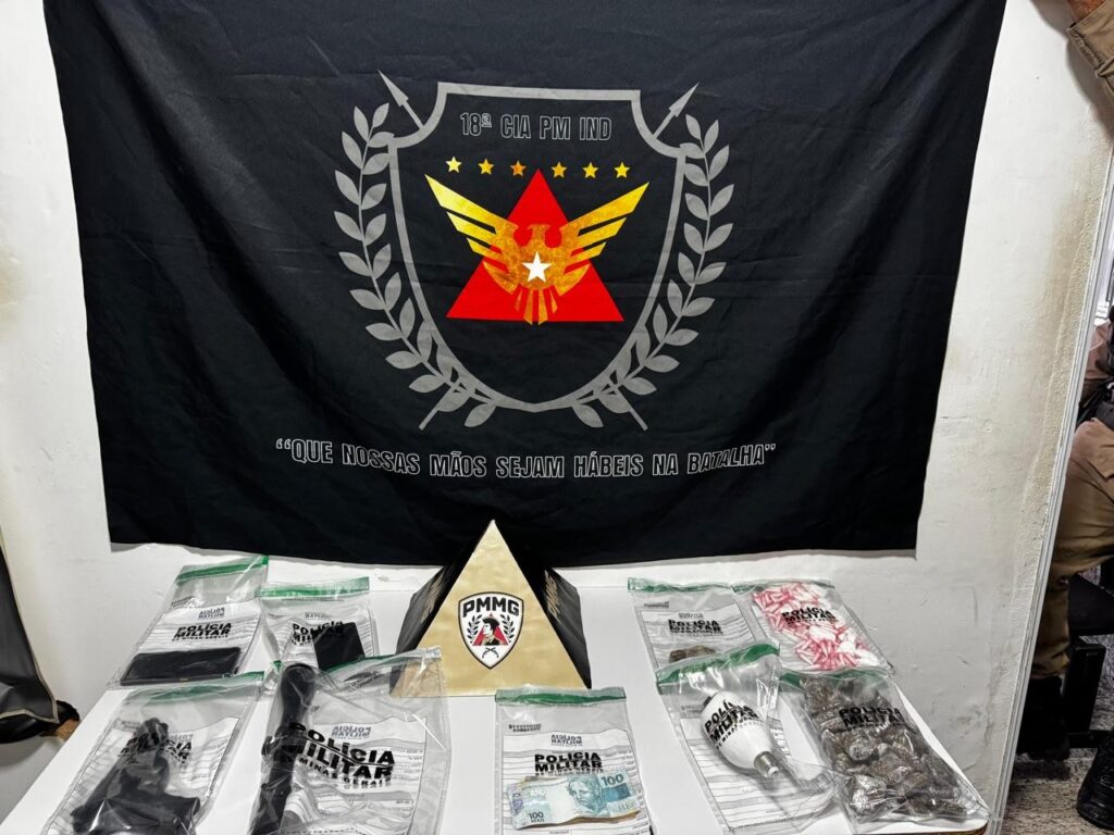 Operação de combate à criminalidade apreende drogas, dinheiro e réplica de arma em São João do Manteninha