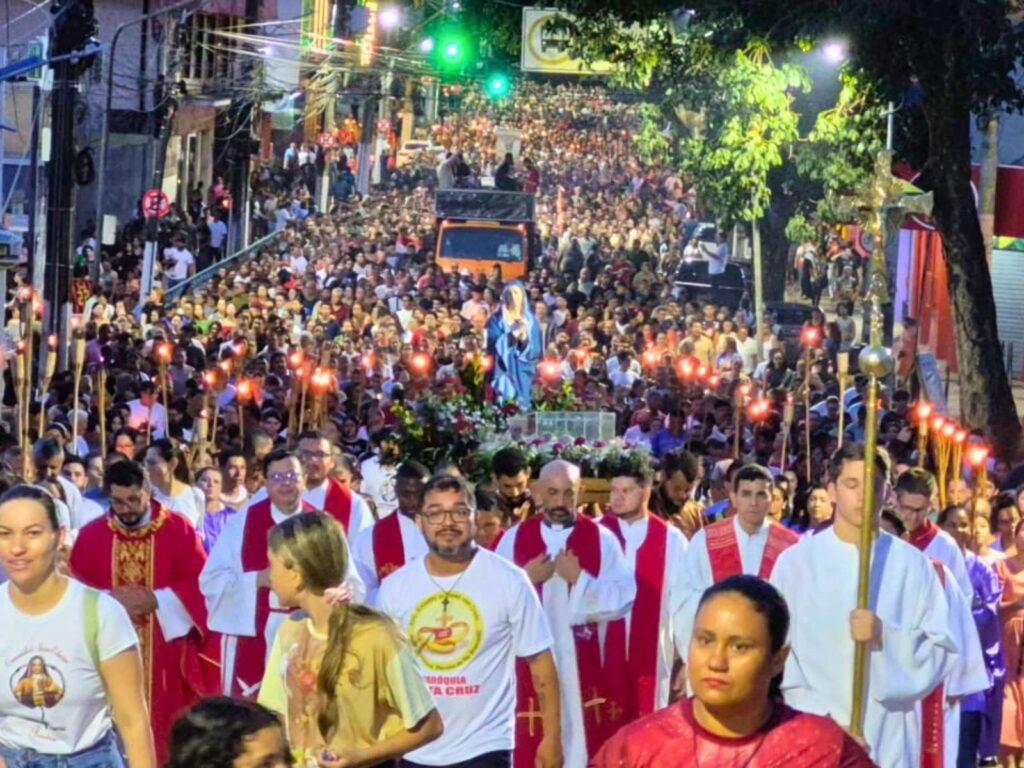 Procissão do Cristo Morto em Rio Branco emociona fiéis em Rio Branco: 'Agradecer'