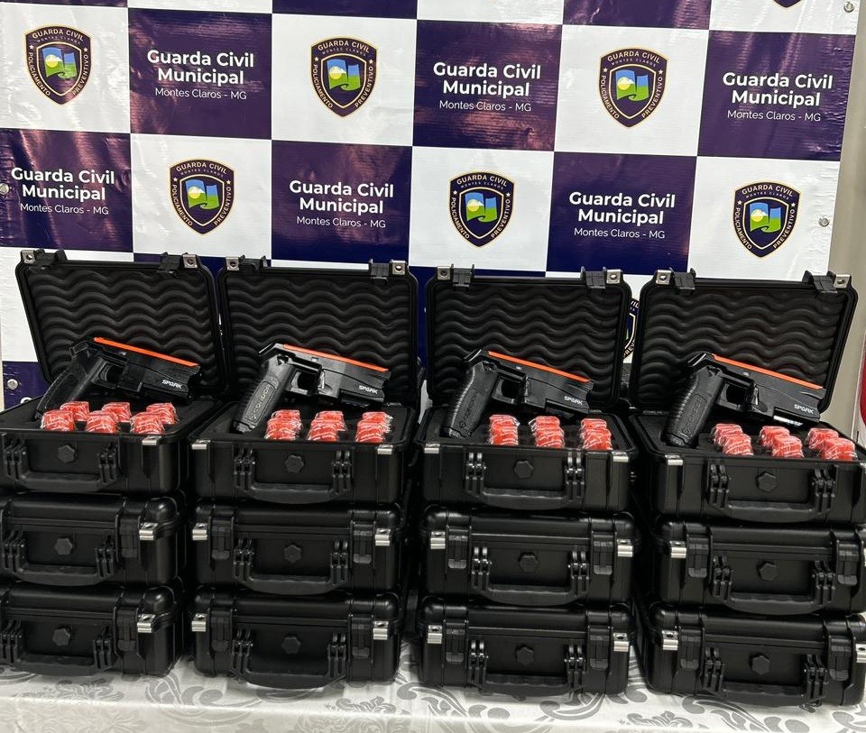 Tasers reforçam a Guarda Civil de Montes Claros