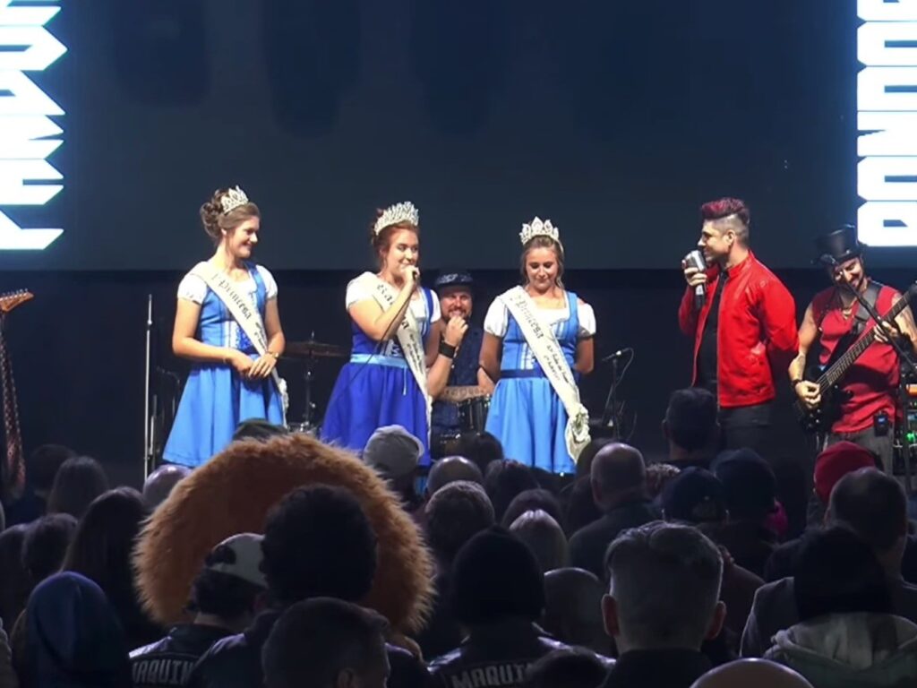 'Tá de mau humor': rainha de festa no RS relata constrangimento