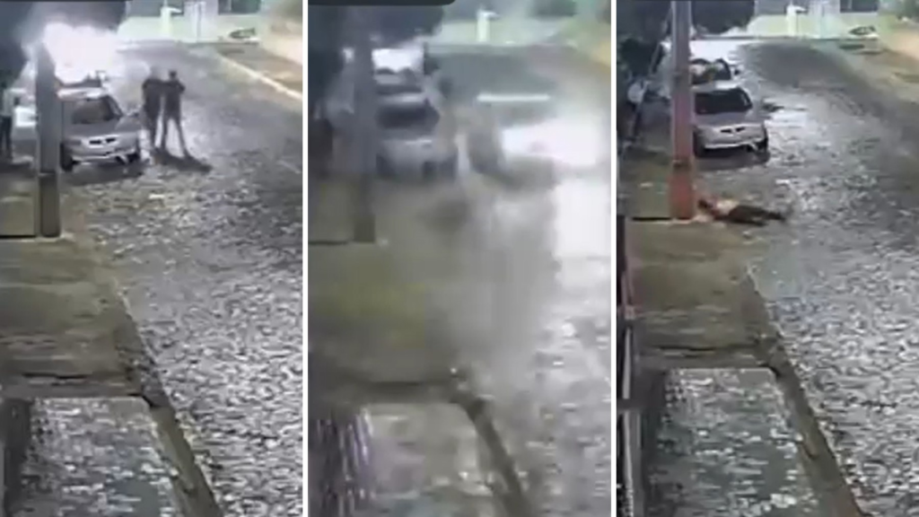 VÍDEO: motorista atropela homem propositalmente após briga em loja de conveniência, no Paraná