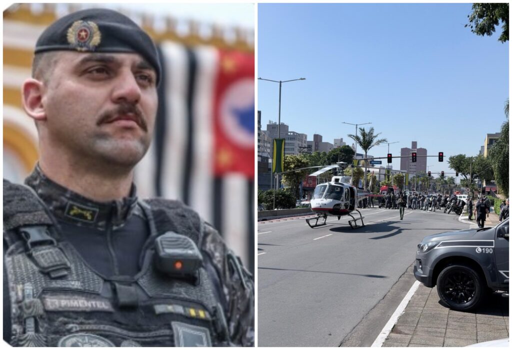 Tarcísio determina prioridade máxima para localizar criminosos que atiraram contra tenente da Rota na Grande SP