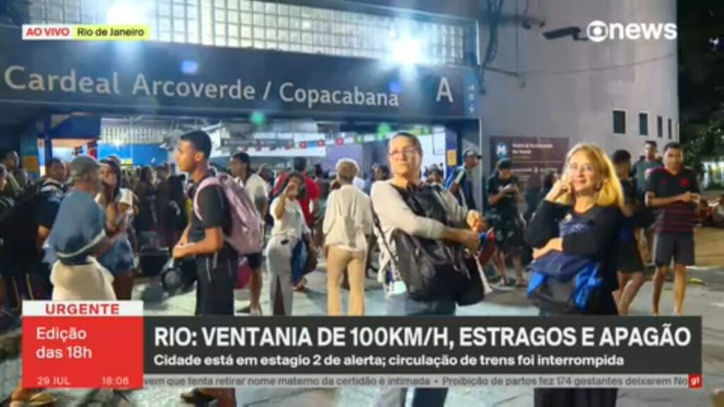 Falta de luz após ventania no Rio: veja as explicações do ONS e da Light