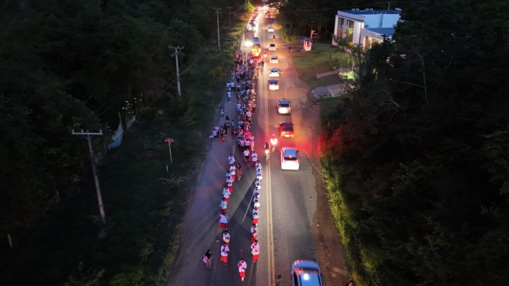 Imagem Peregrina de Nossa Senhora de Nazaré chega a Santarém