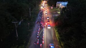 Imagem Peregrina de Nossa Senhora de Nazaré chega a Santarém