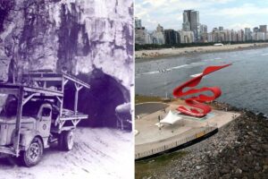 Pedras de 600 milhões de anos, iguais às do Pão de Açúcar, formam parque no mar em SP; entenda