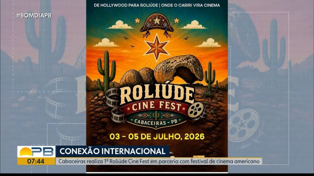 Roliúde Cine Fest: Festival de cinema em Cabaceiras começa sexta