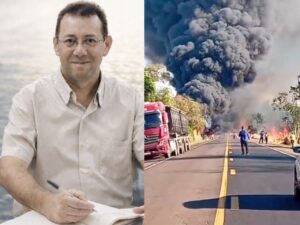 Família a caminho de casamento morre carbonizada após explosão de carretas na BR-163; veja quem são as vítimas
