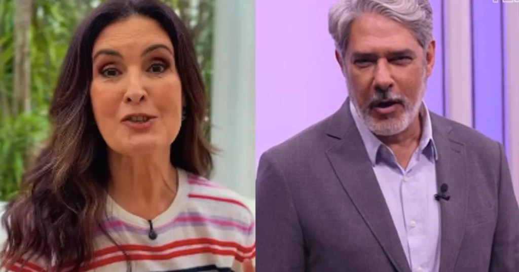 Beatriz Bonemer reúne William Bonner e Fátima Bernardes em videocast dez anos após divórcio