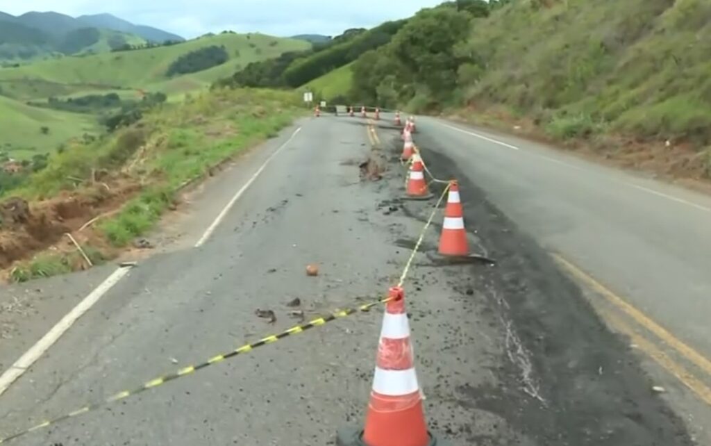 Der-mg remarca para 31 de março o bloqueio da Mgc-383 entre Itajubá e Maria da Fé