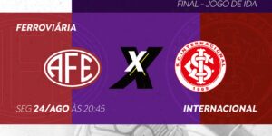 Ferroviária e Internacional decidem o título do Brasileirão Feminino Sub-17