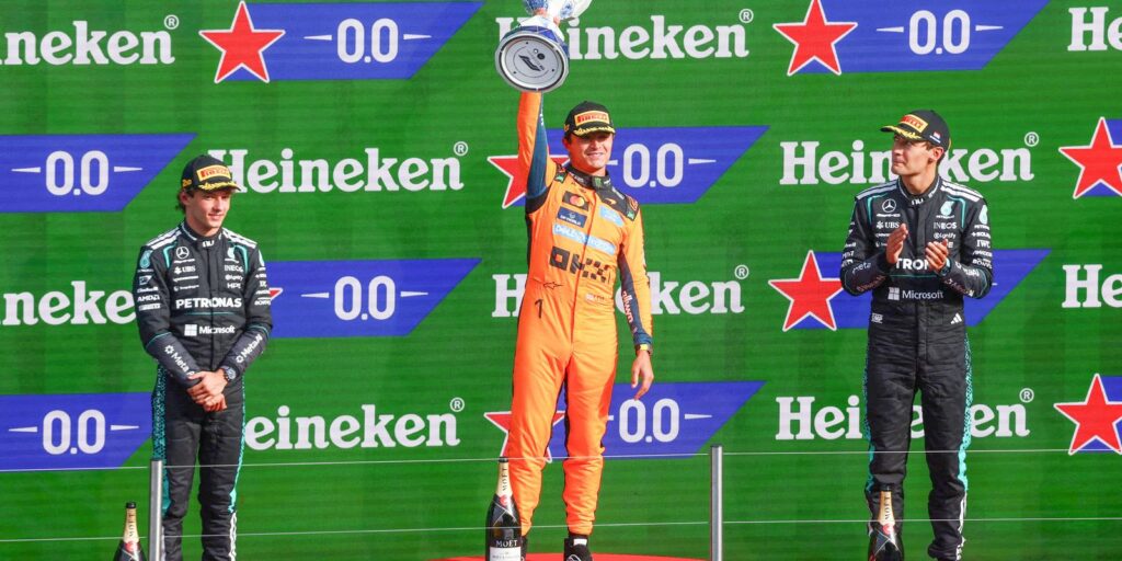 Lando Norris domina GP da Holanda e engata sequência vitoriosa na Fórmula 1