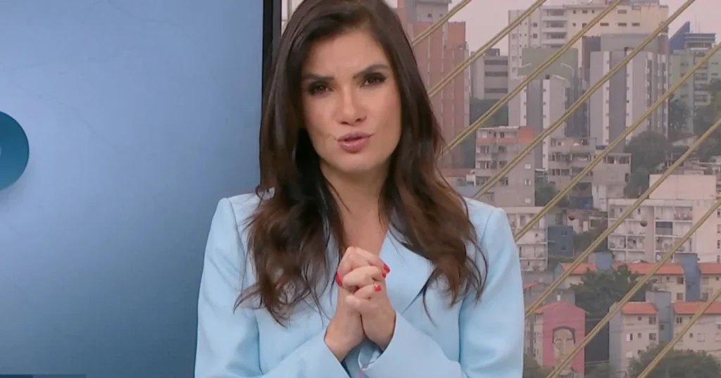 Sabina Simonato se emociona ao vivo ao noticiar tragédia familiar em São Paulo