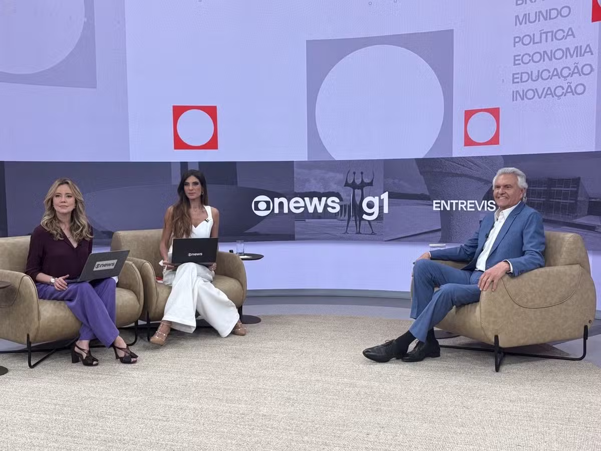 veja AO VIVO entrevista com g1 e GloboNews a partir das 14h