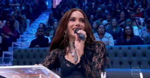 Anitta expõe bastidores da Globo e revela truque de plateia no Domingão