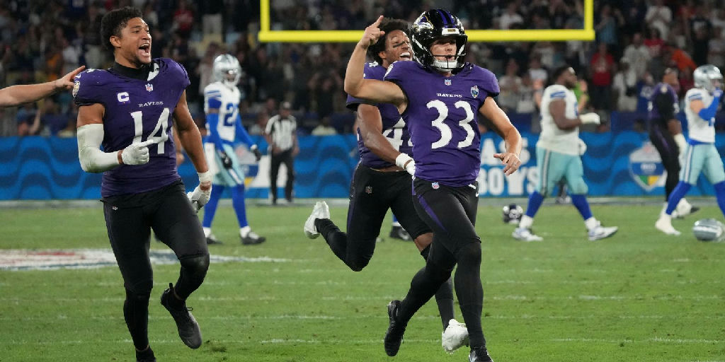 Baltimore Ravens superam Dallas Cowboys em final eletrizante no Maracanã