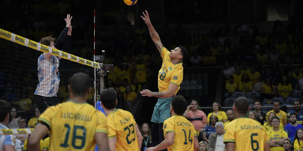 Brasil conquista Sul-americano de vôlei e garante vaga em Los Angeles 2028