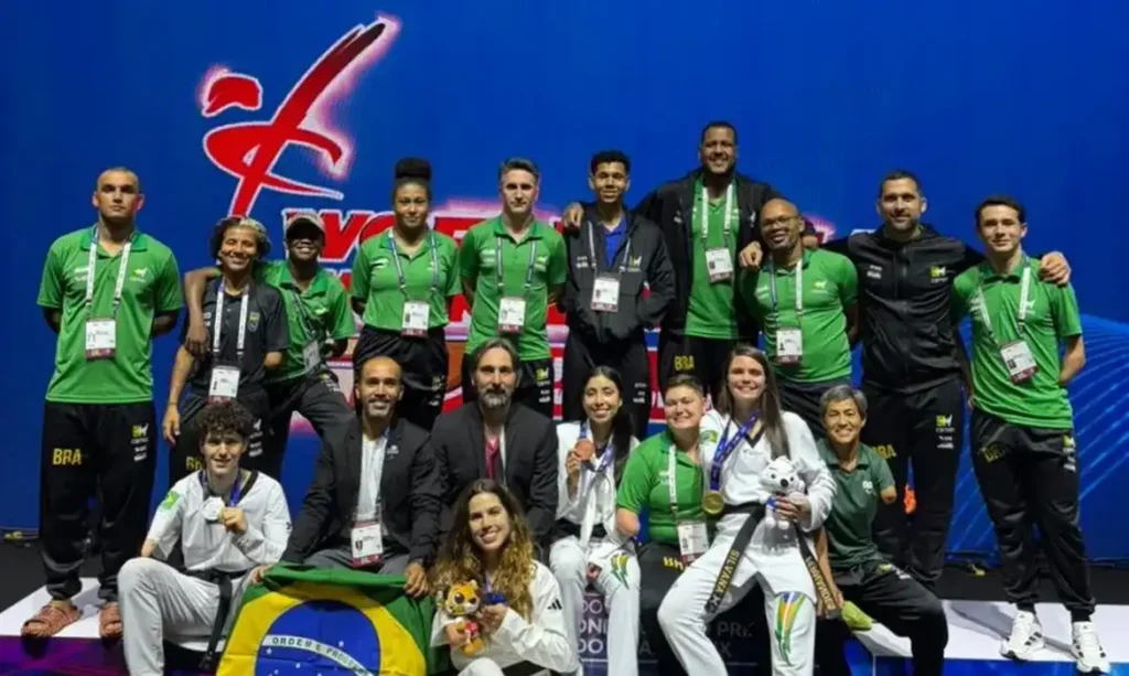 Brasil garante quatro pódios no Grand Prix de parataekwondo em Muju e sobe no ranking mundial