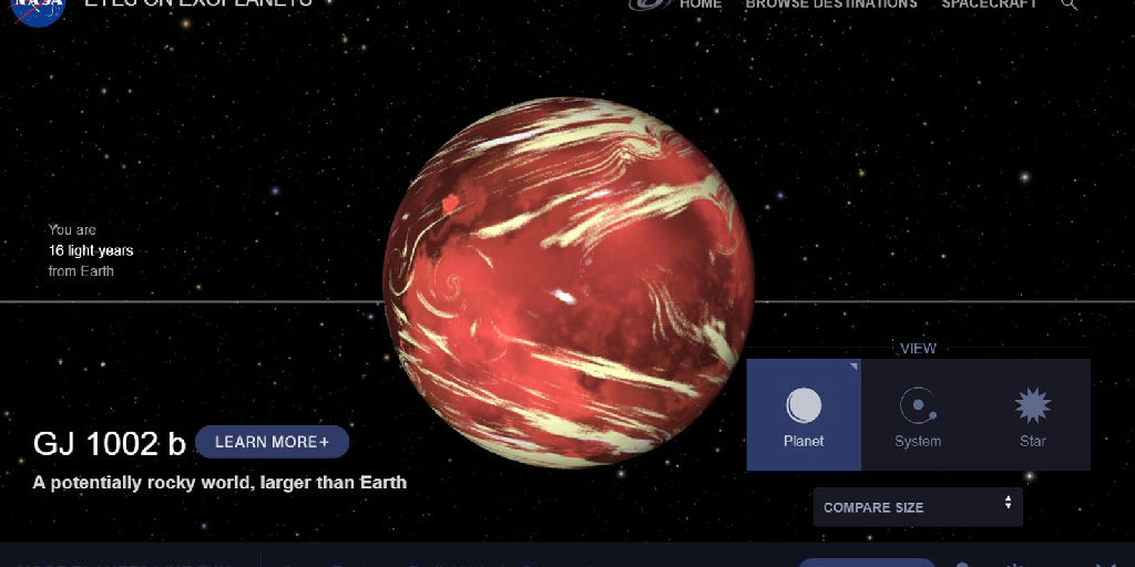 Cientistas identificam oito exoplanetas com potencial para abrigar vida