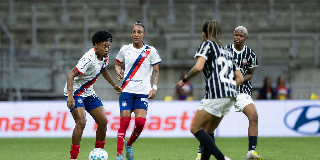 Corinthians derrota o Bahia por 1 a 0 e sai na frente na semifinal do Brasileiro Feminino