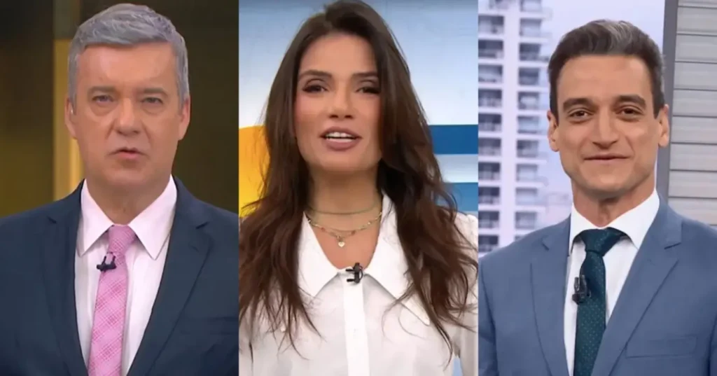 Diferença salarial entre Tralli e outros âncoras da Globo revela nova hierarquia na emissora