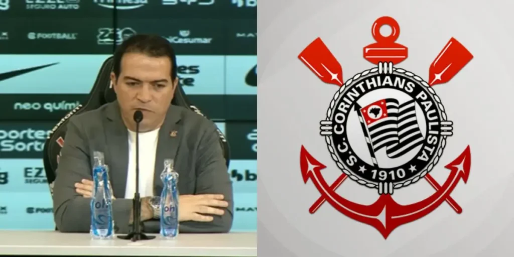 Marcelo Paz banca permanência de Fernando Diniz no Corinthians após eliminação na Libertadores