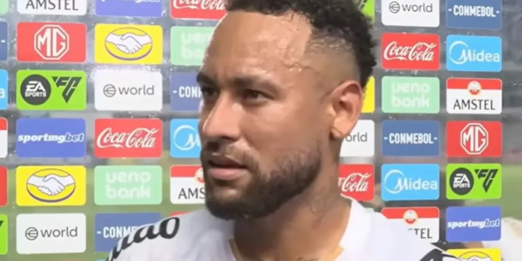 Neymar intensifica recuperação no Santos e mira retorno aos gramados em outubro