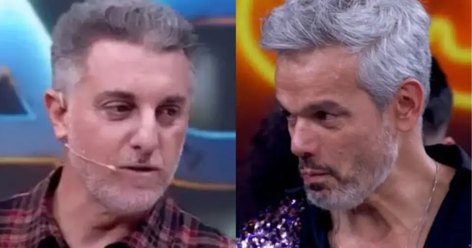 Otaviano Costa se emociona ao ouvir pedido de Luciano Huck sobre seu futuro na TV