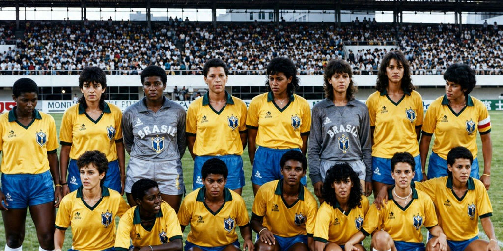 Pioneiras do futebol feminino brasileiro são homenageadas no desfile de 7 de Setembro em Brasília