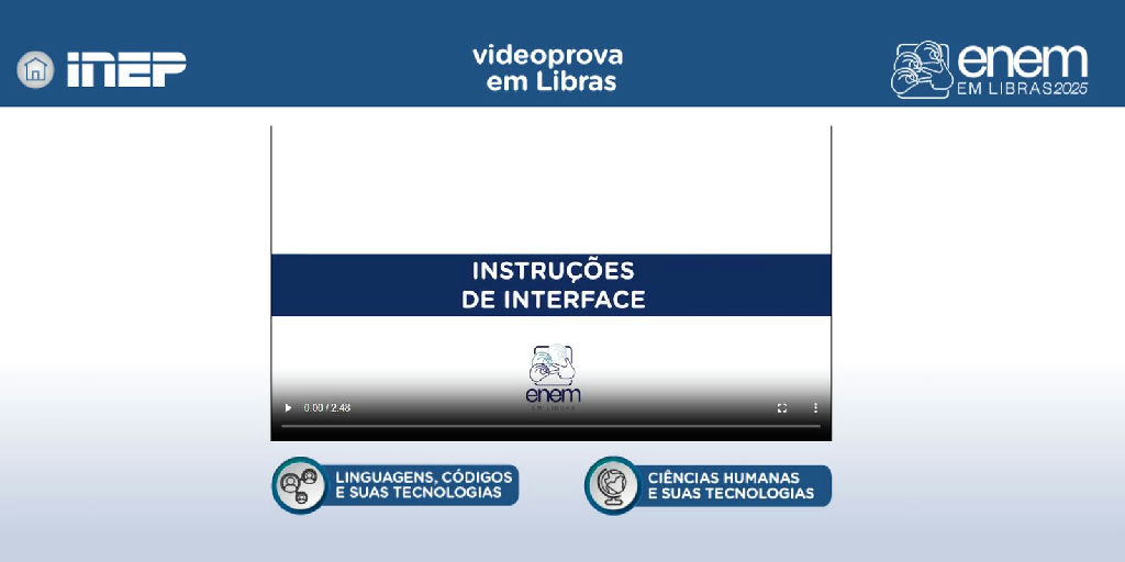 Plataforma Enem Libras recebe atualização com exames de 2017 a 2025 para reforçar preparação de candidatos