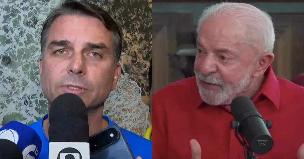Audiência na Globo mostra vantagem de Lula sobre Flávio Bolsonaro em sabatinas