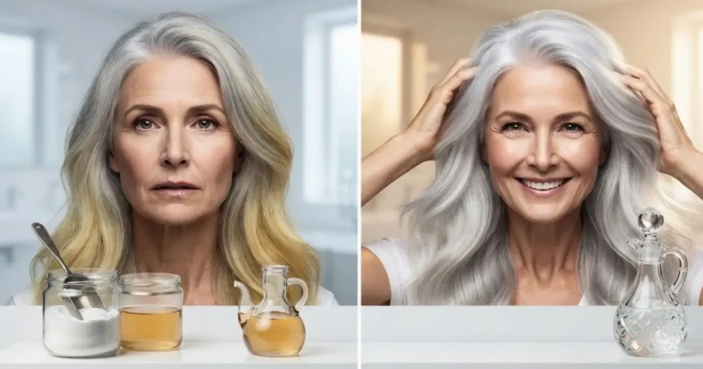 Bicarbonato e vinagre no cabelo grisalho: entenda os riscos e o uso correto