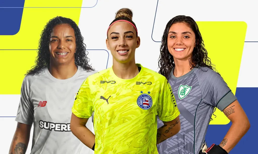 Goleiras finalistas do Prêmio TV Brasil Petrobras para Elas são divulgadas
