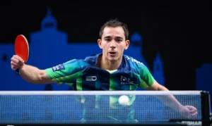Hugo Calderano avança no China Smash e reencontra rival francês nas quartas
