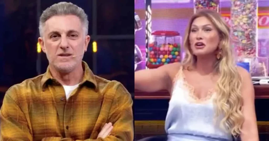 Luciano Huck reage com bom humor após ser comparado a elefante-marinho por Lívia Andrade