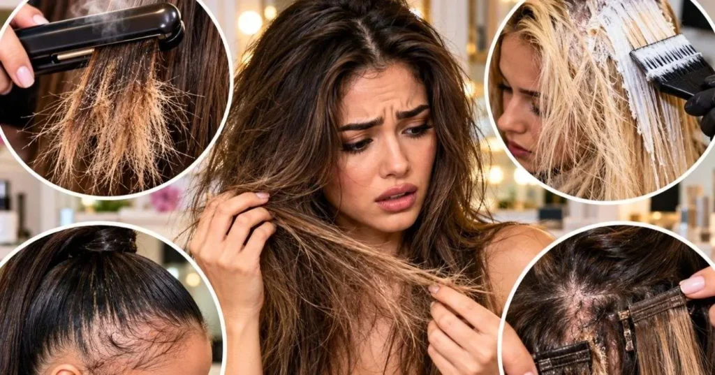 Quatro tendências populares detonam a saúde do cabelo sem você perceber