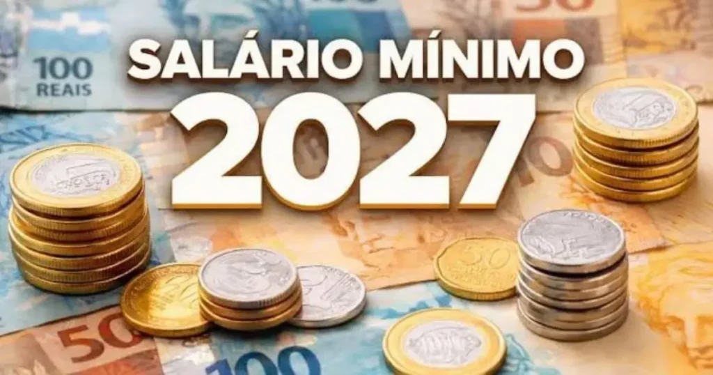 Salário mínimo de 2027: governo projeta valor de R$ 1.741 com ganho real