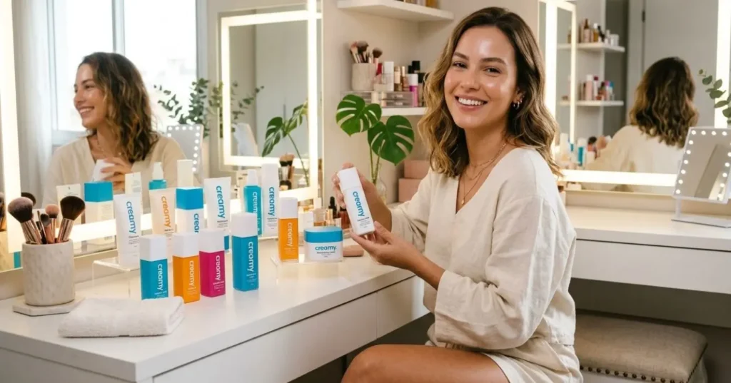 Skincare: conheça três produtos da Creamy para tratar poros, linhas e olheiras
