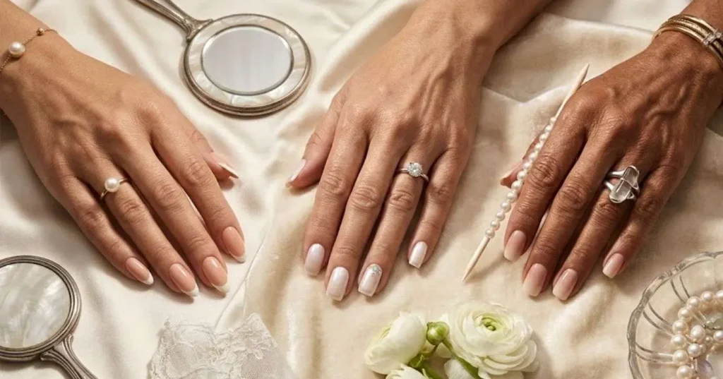 Três opções de francesinha rejuvenescedora rejuvenescem as mãos de mulheres maduras
