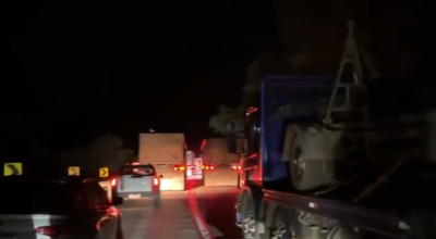 Batida entre carretas, caminhão e carro interdita trecho da Serra de São Vicente por mais de 1 hora em MT