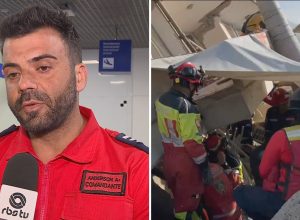 Bombeiros voluntários que atuaram em terremoto da Venezuela fazem relato na volta ao Brasil: 'Falta de esperança por não saber como recomeçar'
