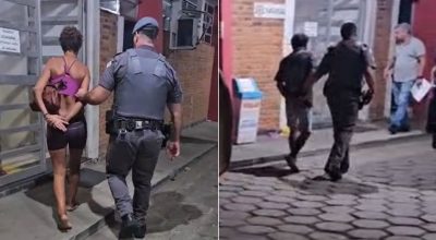 Briga entre moradores de rua acaba com casal preso e homem esfaqueado no peito no interior de SP