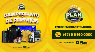 Campanha une investimento em terrenos, rentabilização patrimonial e prêmios