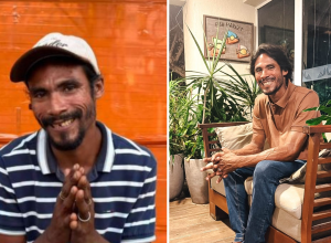 Cantor que estava em situação de rua se emociona após ajuda de empresário: ‘Um grande milagre está acontecendo’